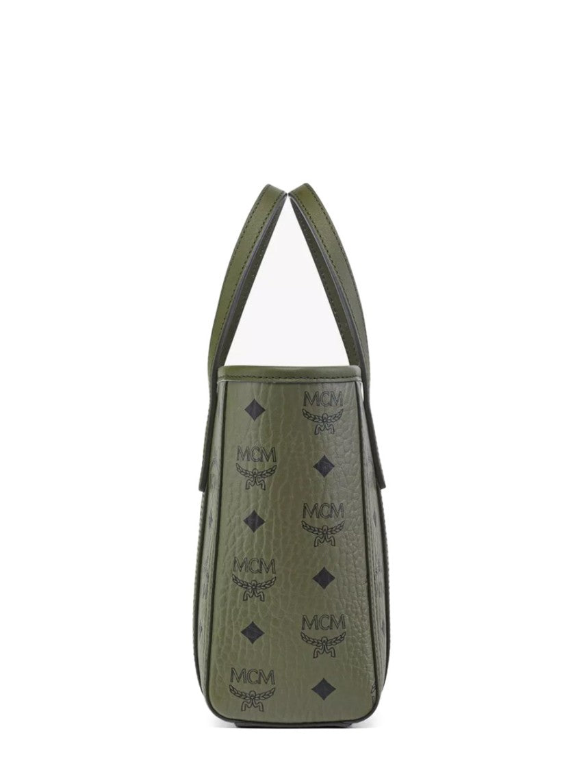 Mcm "Toni Top-Zip" Mini Bag In Visetos
