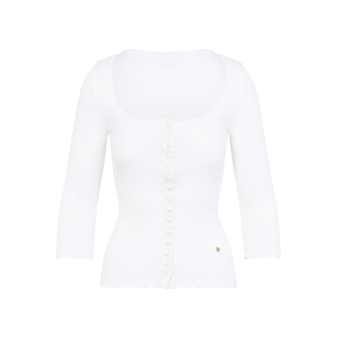Chloé White Cotton Cardigan