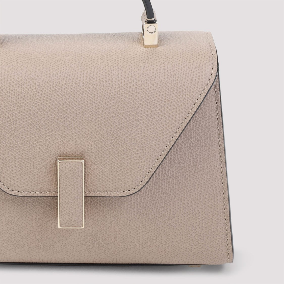 Valextra Sahara Mine Micro Bag With Golden-Tone Clasp