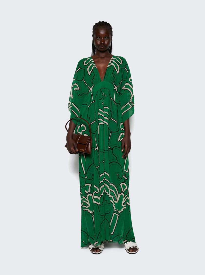 Johanna Ortiz Secret Garden Dress Nishi-Ibo Palms