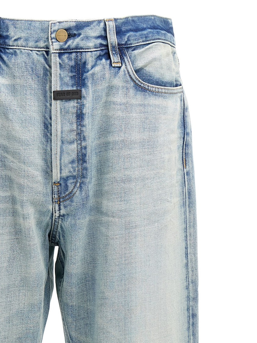 Fear Of God Straight 5 Pocket' Jeans