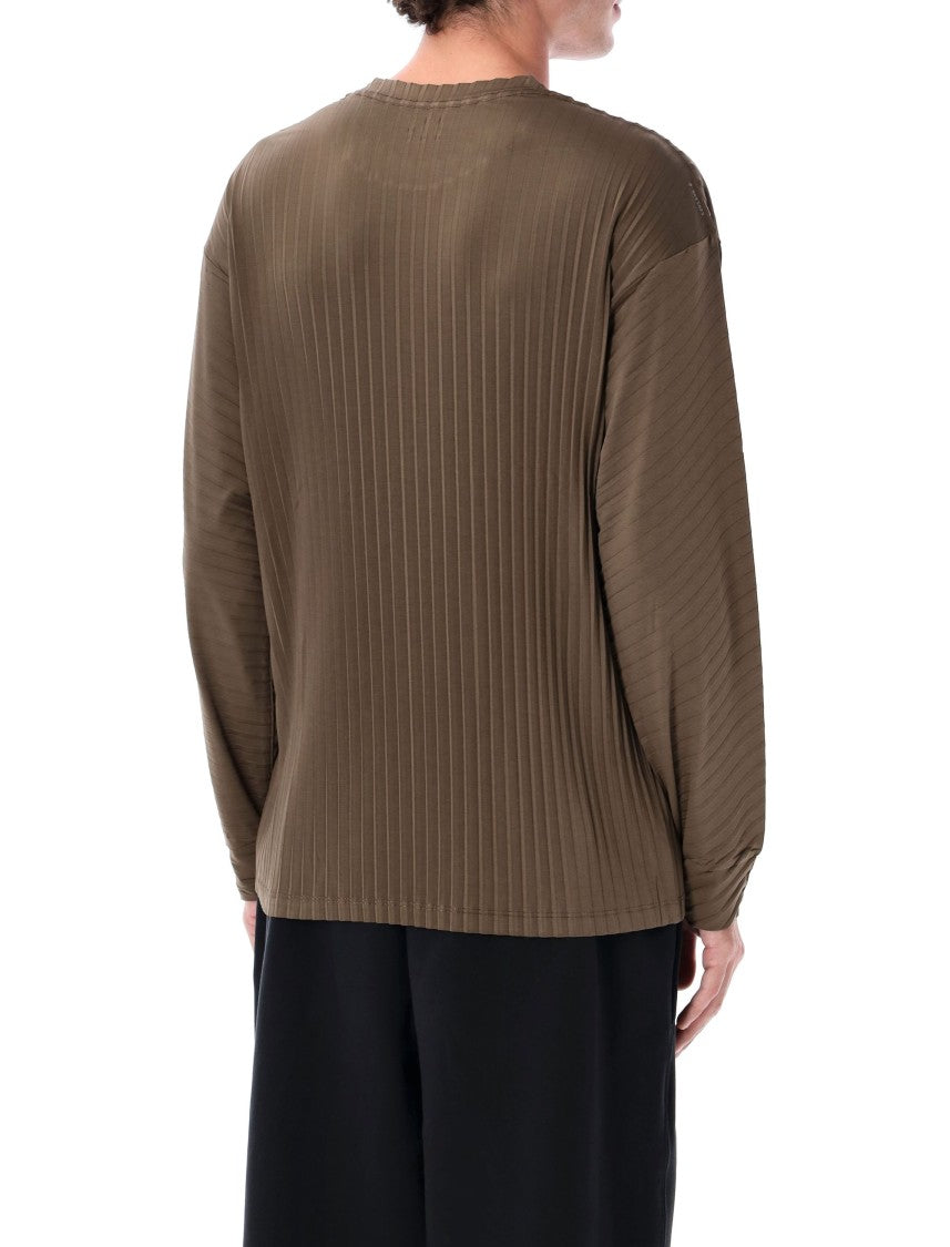 Satisfy Pleated Long Tee