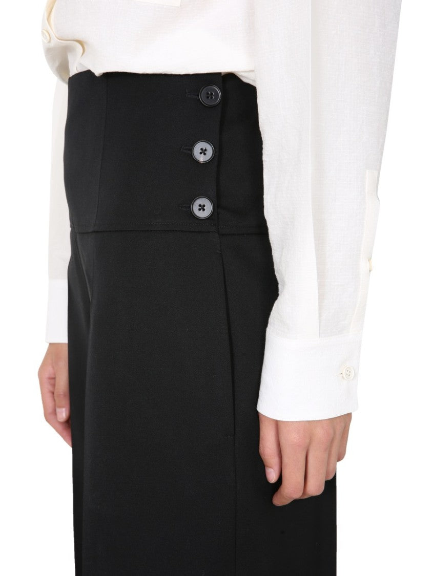 Jil Sander Wide-Leg Tailored Trousers