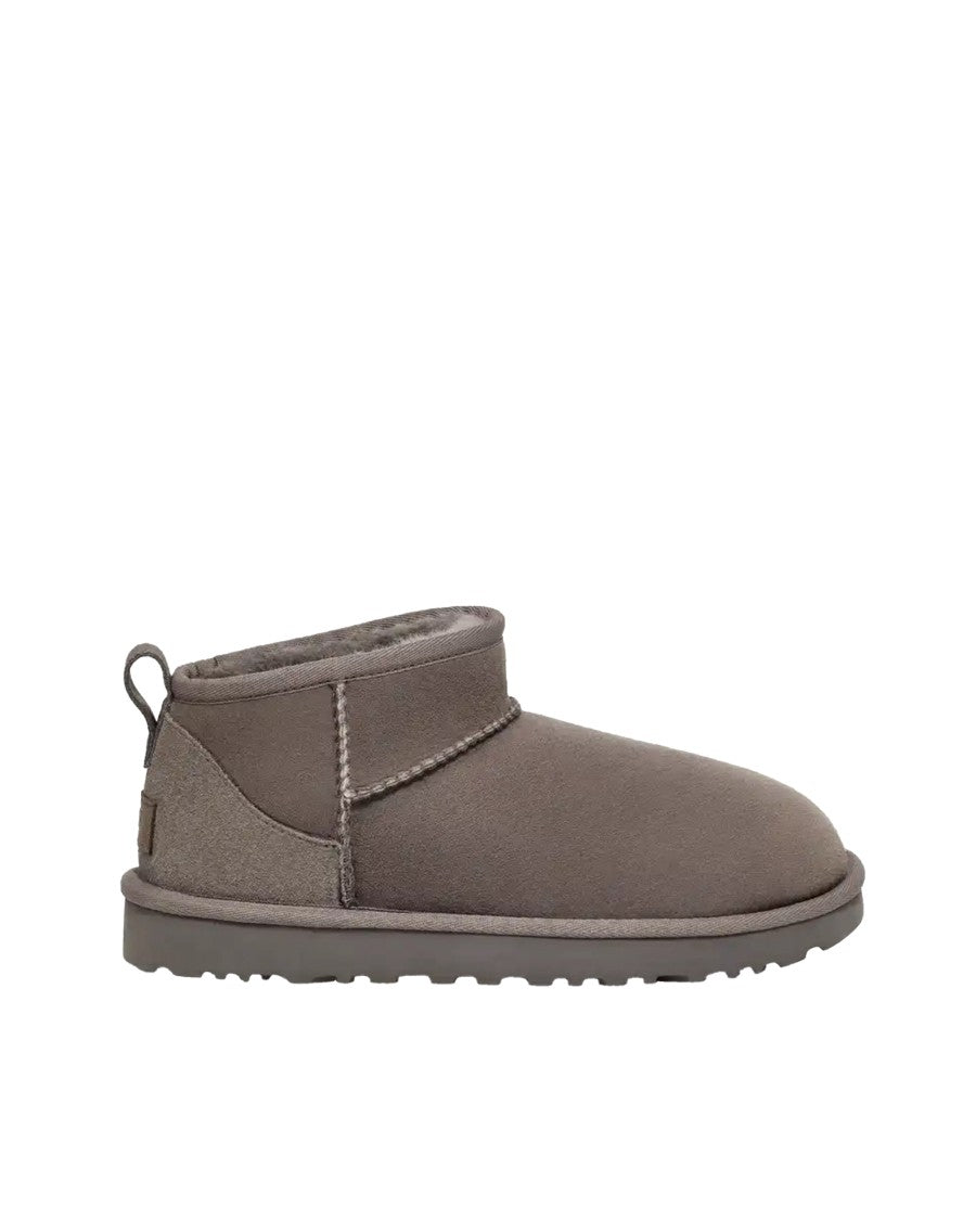 Ugg Classic Ultra Mini Gray Women's Ankle Boot