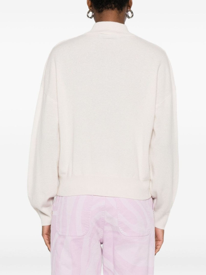 Blugirl Beige Wool And Cashmere Blend Sweater