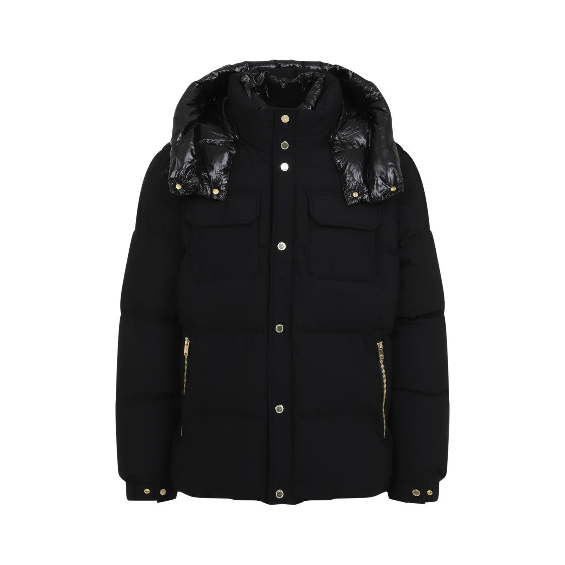 Moose Knuckles Black Suthep Gold Jacket