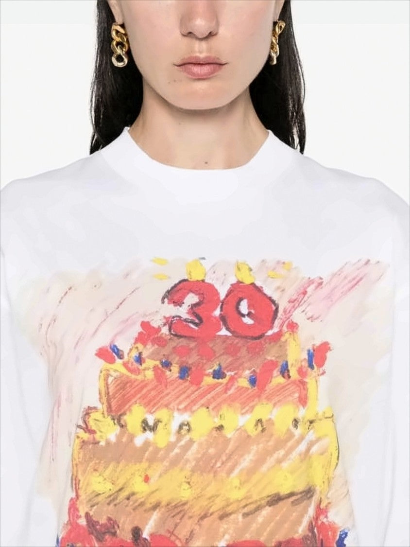 Marni Relaxed Fit Artistic Print Short-Sleeve T-Shirt