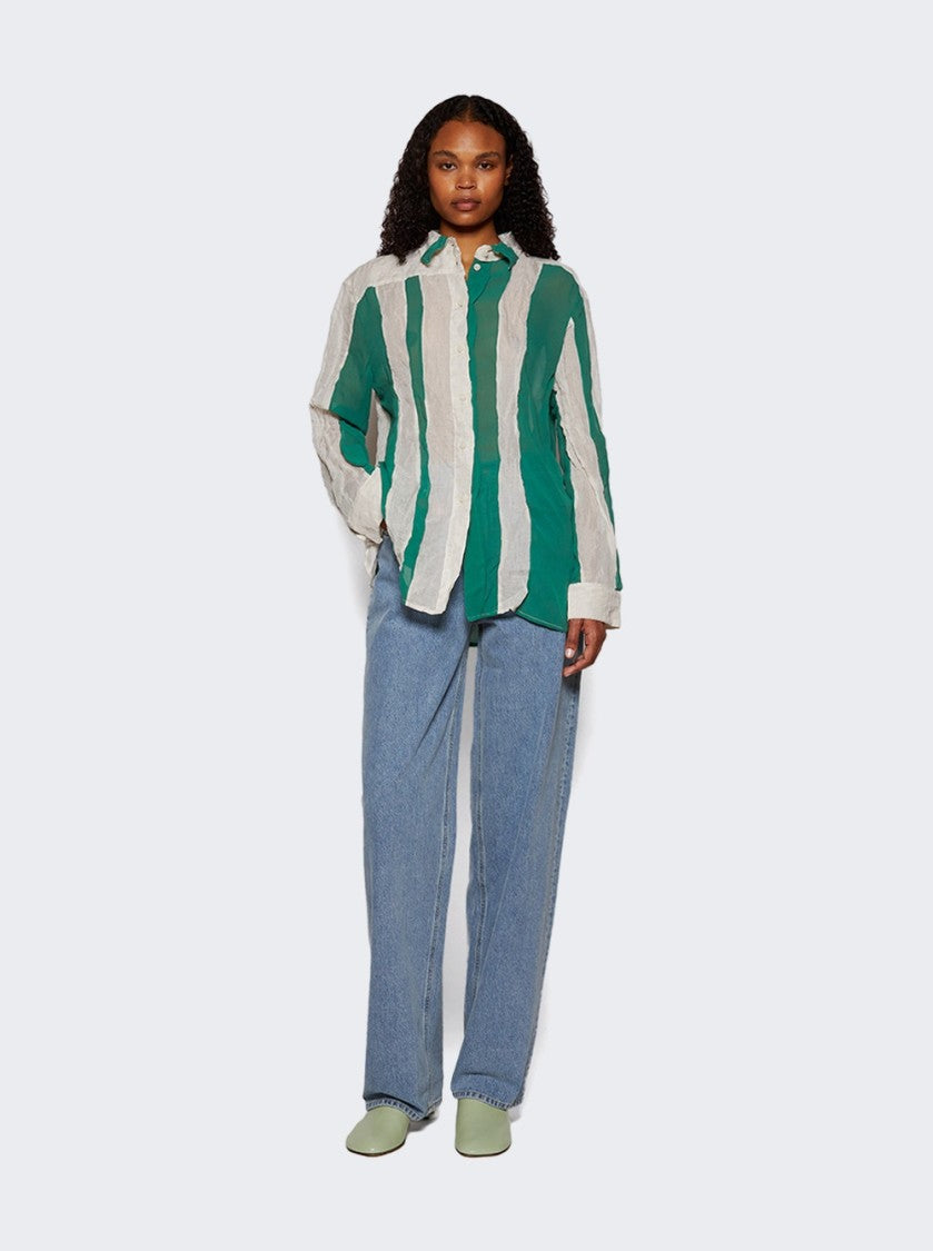 Christopher Esber Spliced Shirt Cactus Cloud