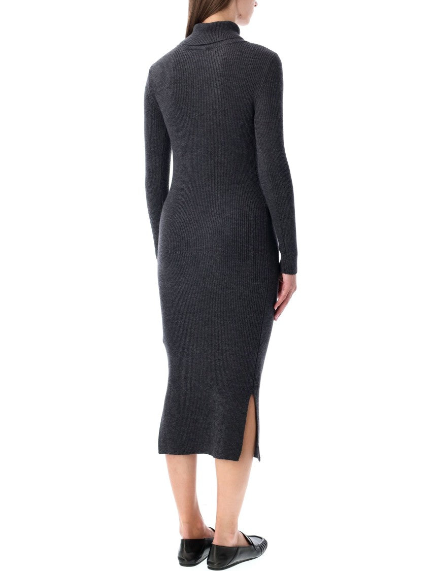 Sessun Shimalong Knit Dress Buttoned