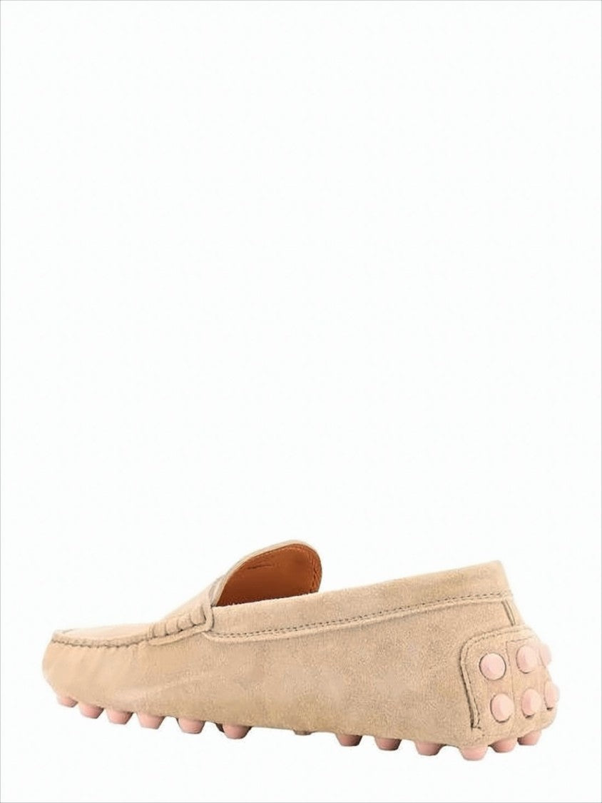 Tod's Penny Strap Loafers With Rubber Pebble Detailing