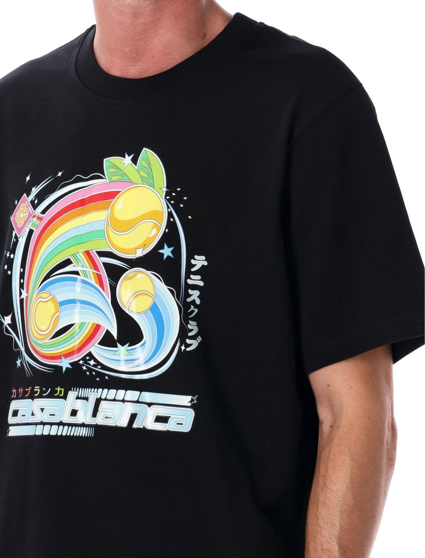 Casablanca Manga Tennis Ball Tee