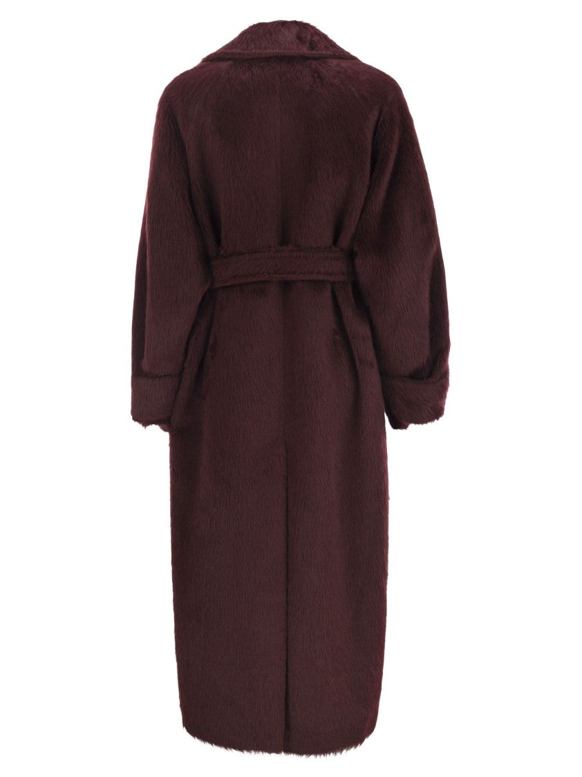 Max Mara Albata1234 - Long Coat In Alpaca And Wool