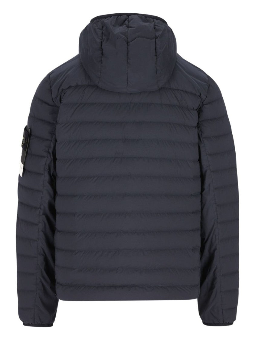 Stone Island Padded Blue Giacconi Nero Jacket