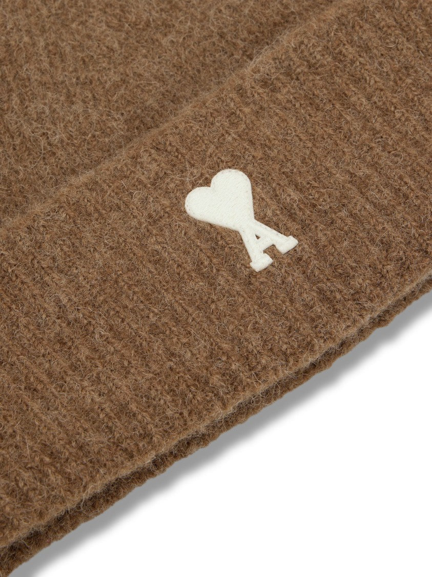 Ami Textured Alpaca-Wool Blend Hat