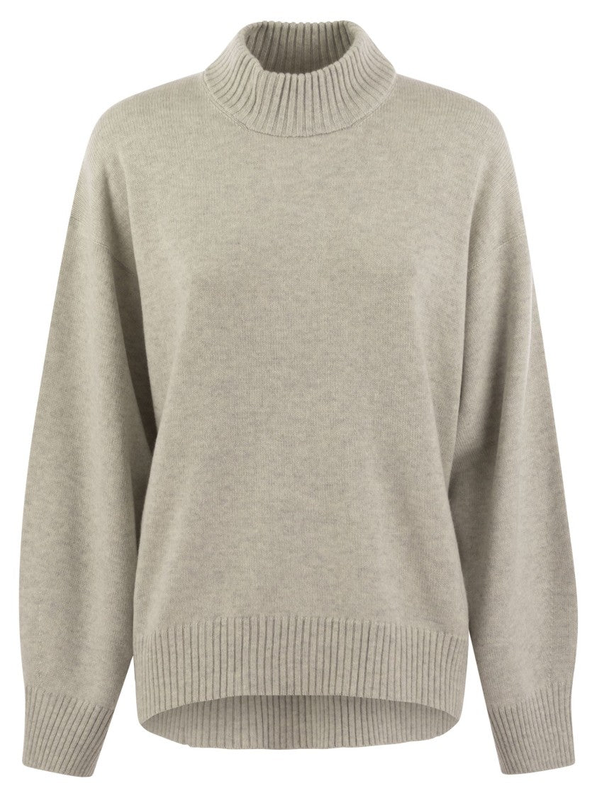 Brunello Cucinelli Cashmere Chimney Neck Sweater
