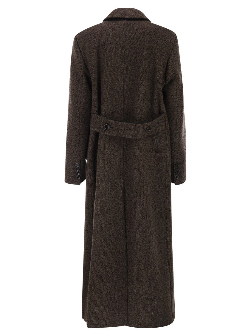 Max Mara Arco1234 - Coat In Virgin Wool And Cashmere