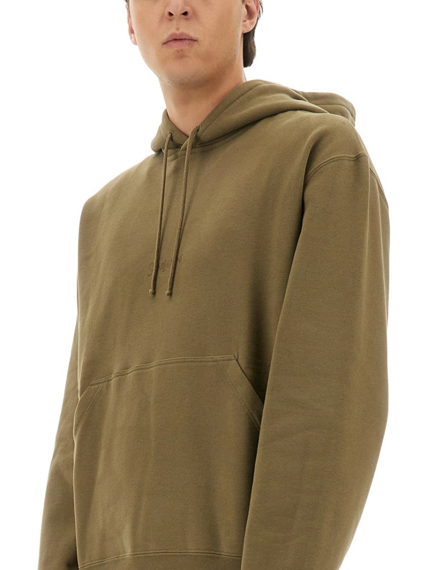 Saint Laurent Hoodie With Logo