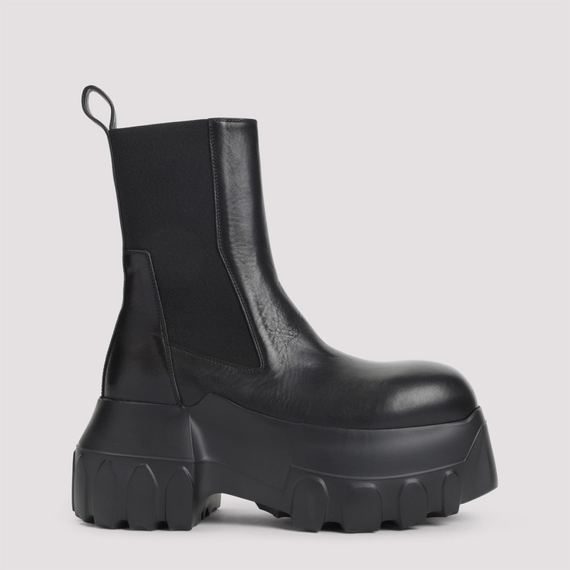 Rick Owens Calf Leather Ankle Boots