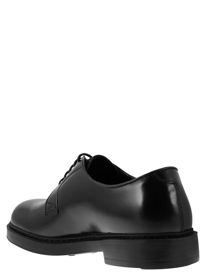 Doucal's Leather Derby Lace-Up