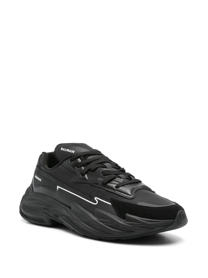 Balmain Low Top Lace Up Sneaker