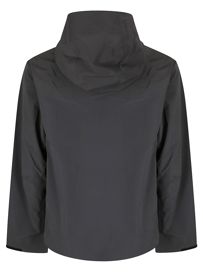 Hiking Patrol Lightweight Shell Jacket With High Collar And Classic Fit