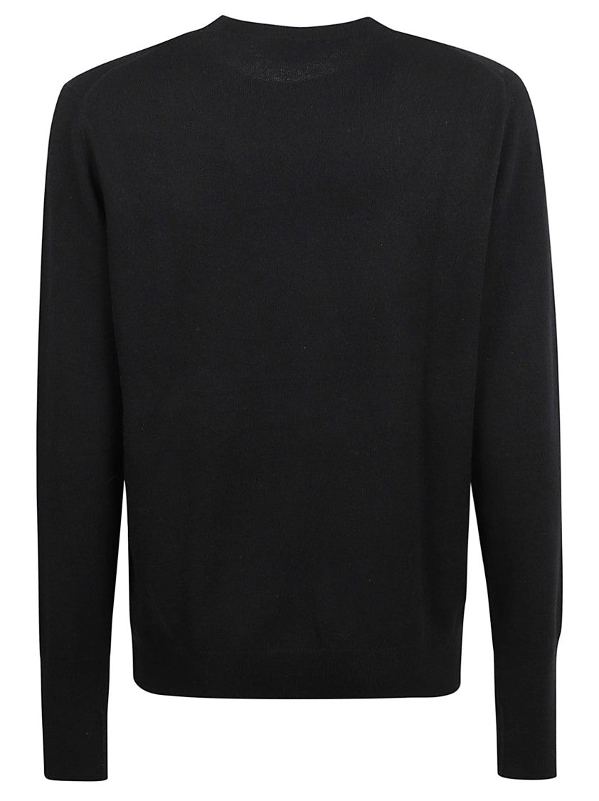 Ballantyne Argyle Patterned Knit Sweater With Crew Neckline