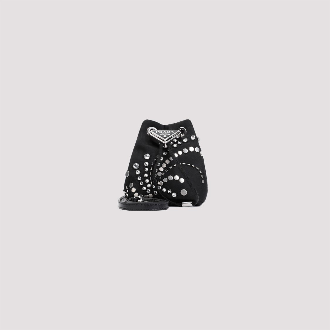 Prada Black Polyamide Pouch
