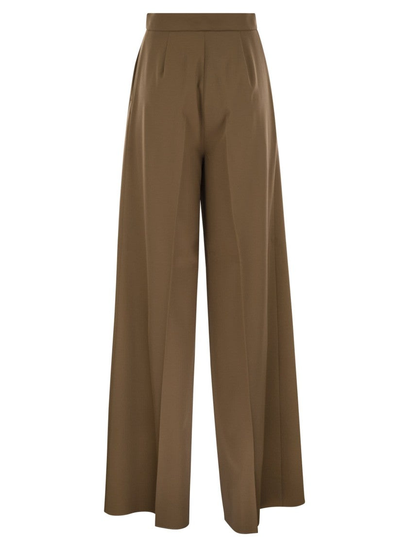 Max Mara Ninfa - Wool Gabardine Trousers