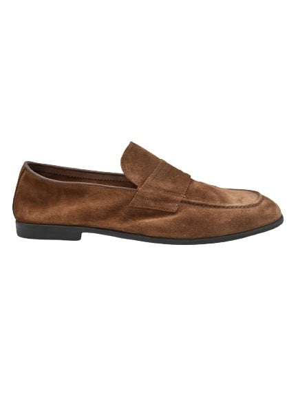 Mille885 Brown Flat Shoes