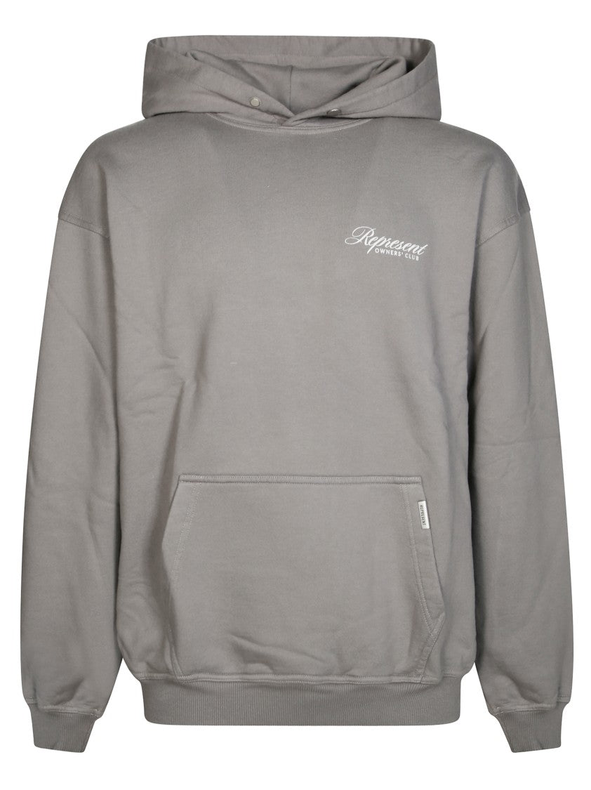 Represent Spacious Hoodie With Contrasting Graphic