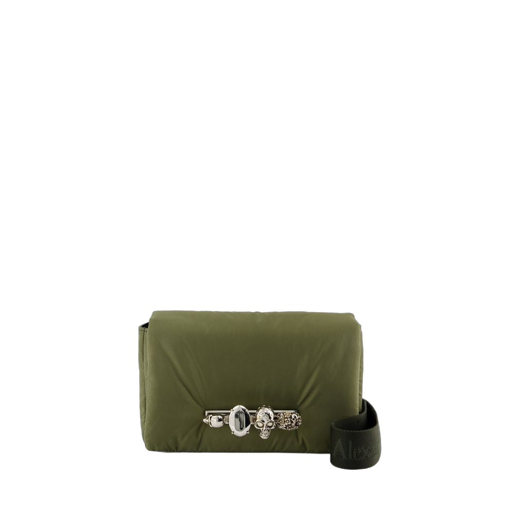 Alexander Mcqueen New Knuckle Bum Crossbody - Nylon - Khaki