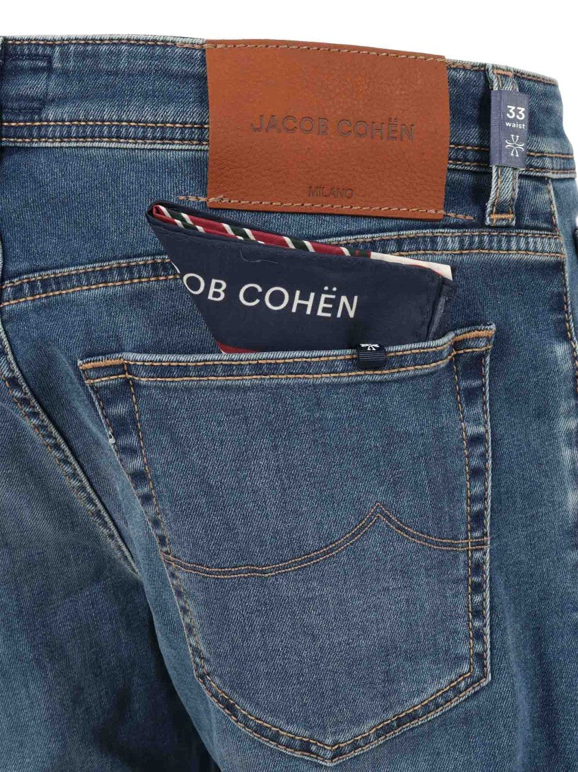 Jacob Cohen Pant 5 Pkt Slim Fit Nick