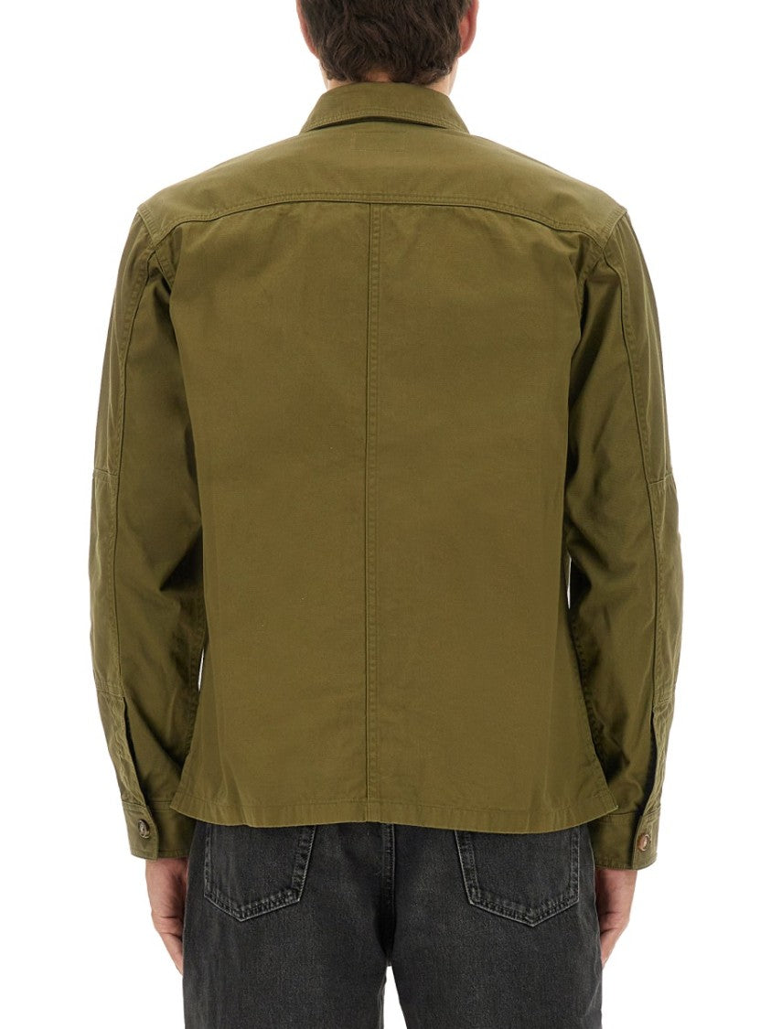 Saint Laurent Cotton Twill Overshirt