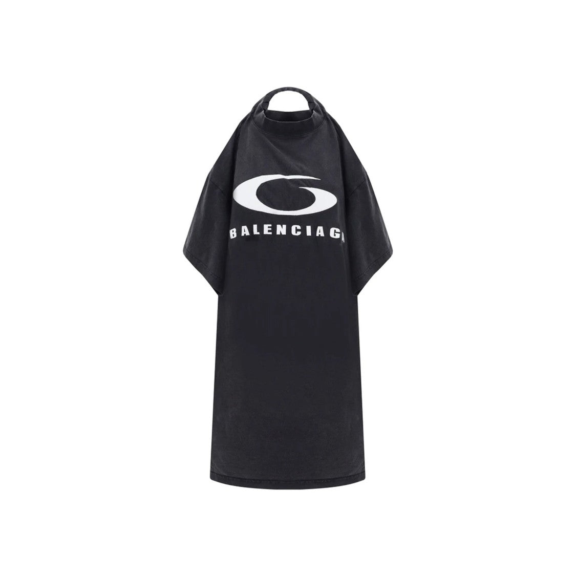 Balenciaga Icon Print T-Shirt Dress