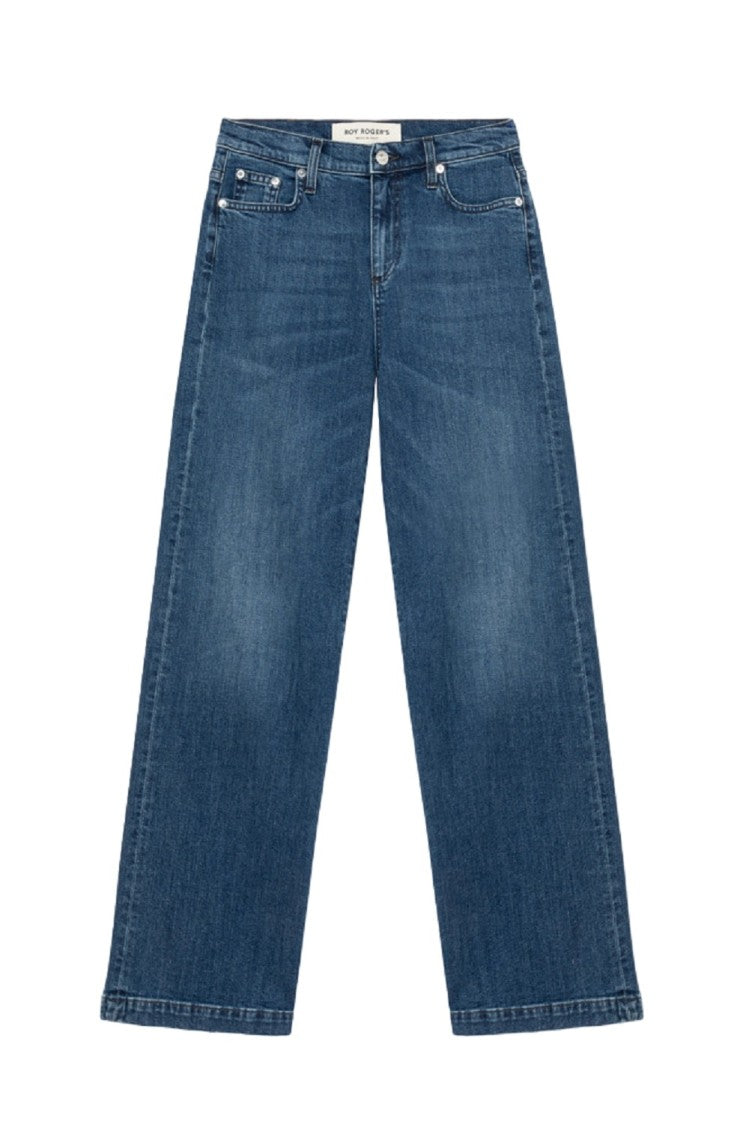 Roy Rogers Flattering Flare Fit Denim Jeans