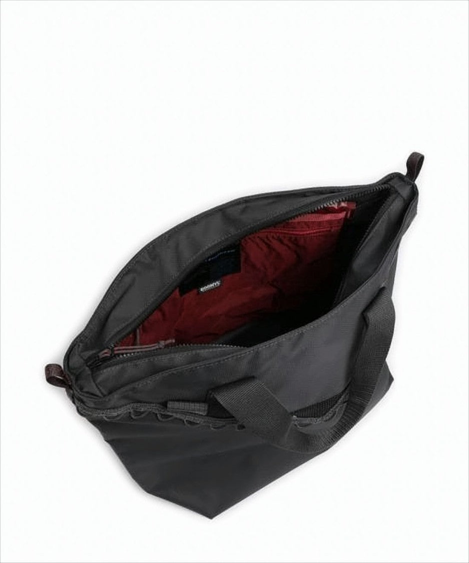 Klattermusen Spacious Black Duffle Bag With Adjustable Strap