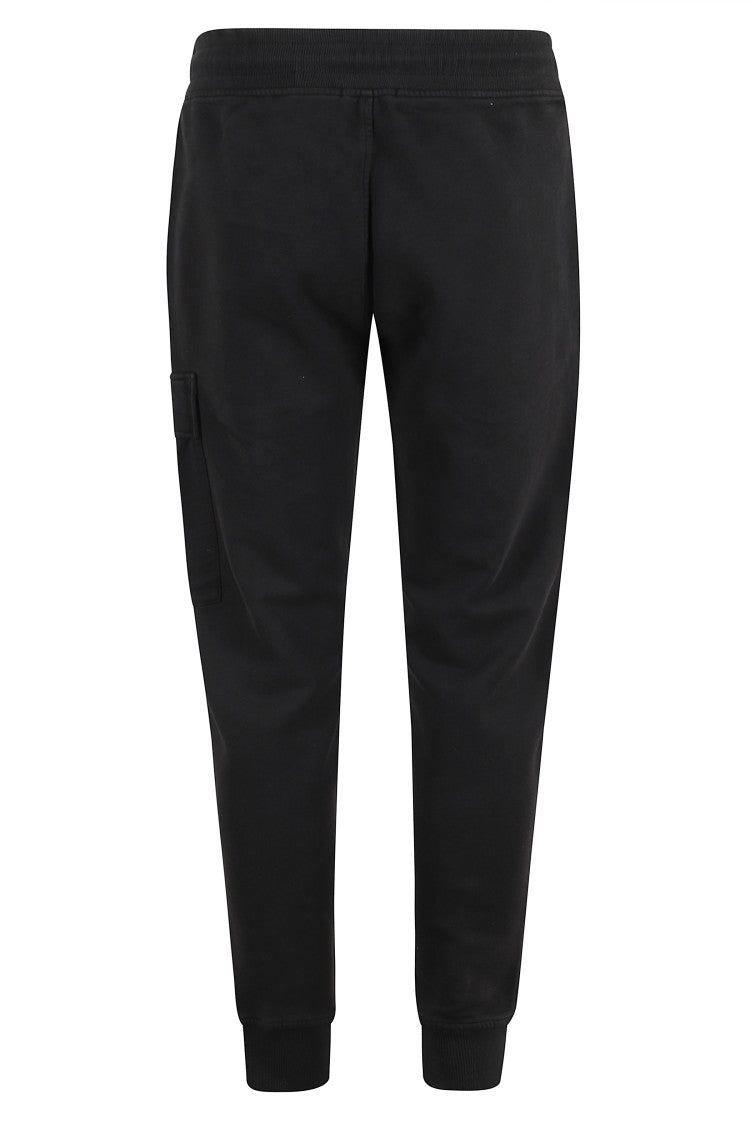 C.P. Company Black Relaxed-Fit Cargo Sweatpants