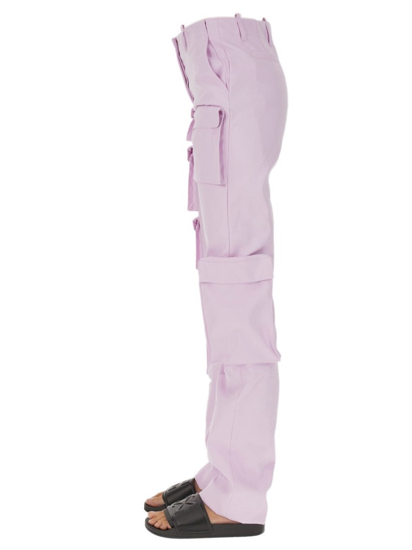 Off-White Straight-Leg Cargo Pants