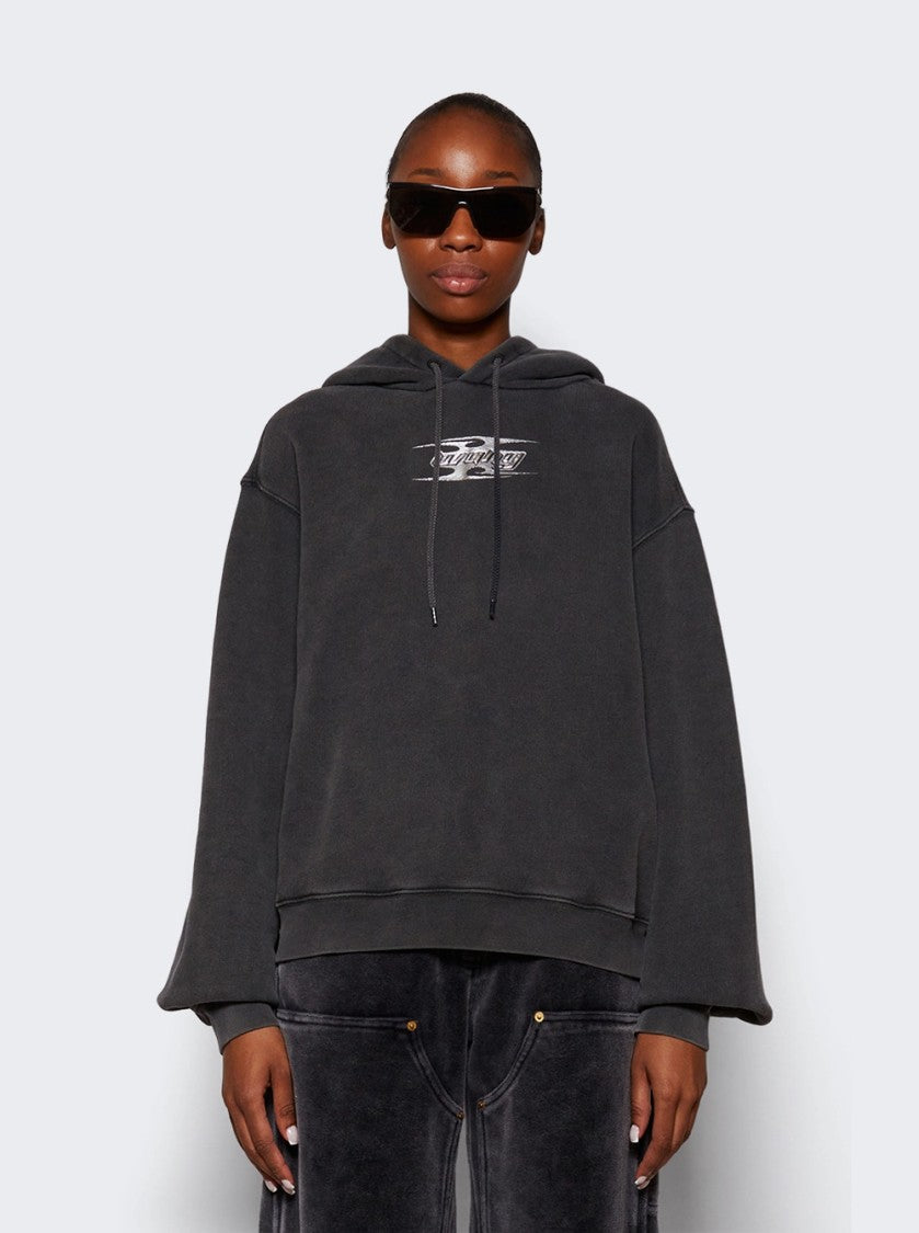 T By Alexander Wang Blade Logo Hoodie Washed Cedar