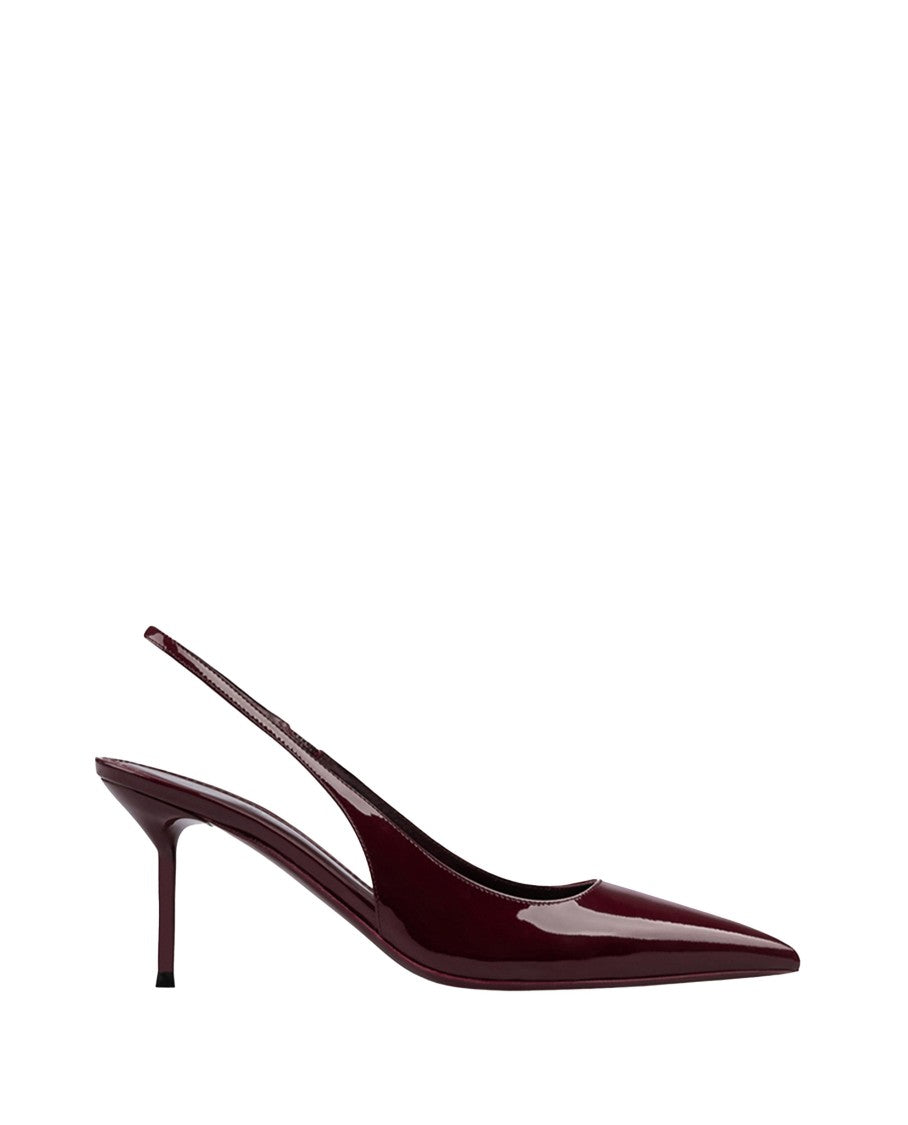 Paris Texas Pointed Toe Patent Slingback Heels With 70 Mm Stiletto