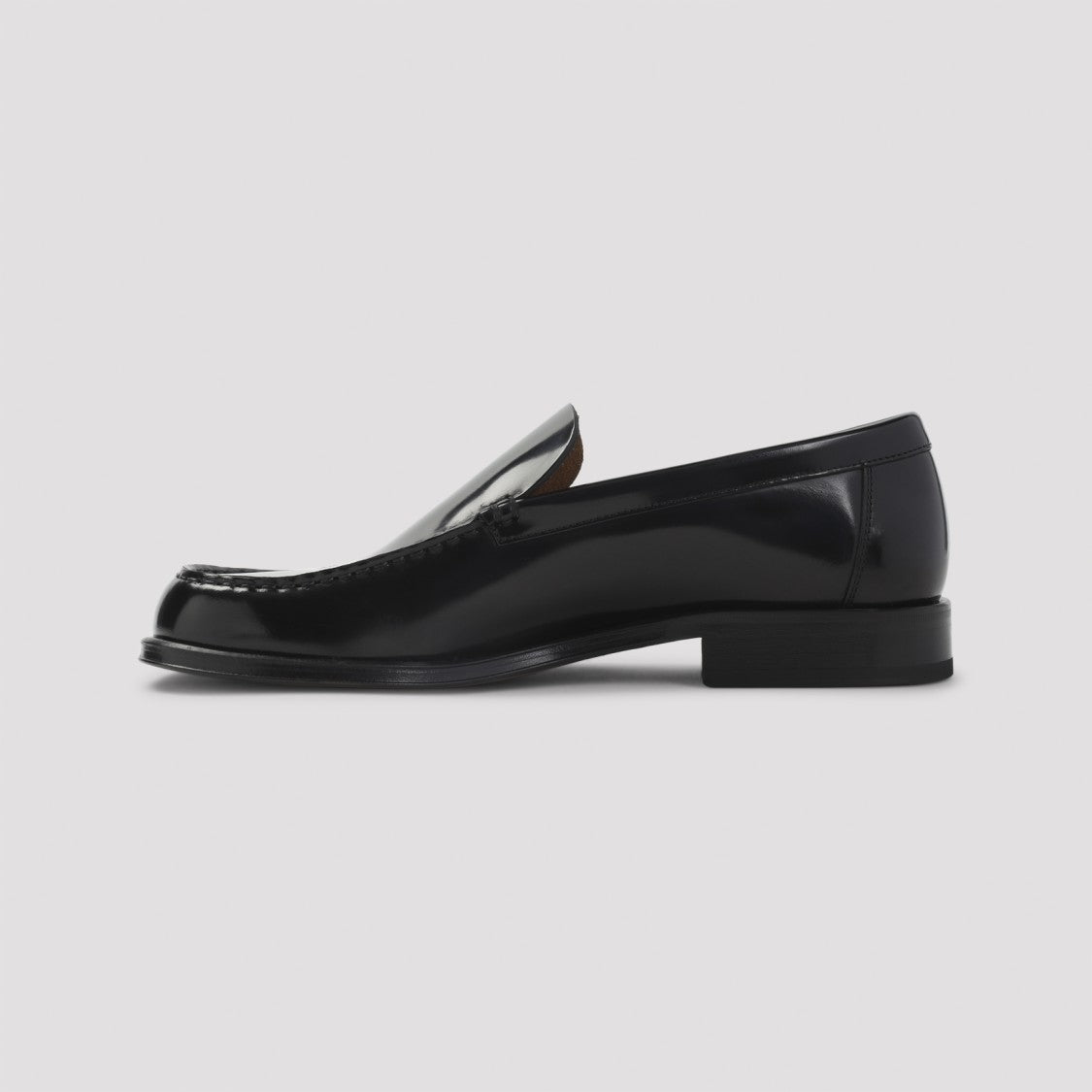 Lemaire Polished Calf Leather Loafers