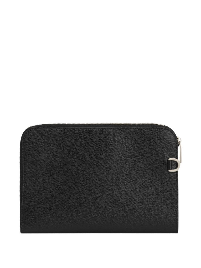 Dolce & Gabbana Black Bag With Zip Closure