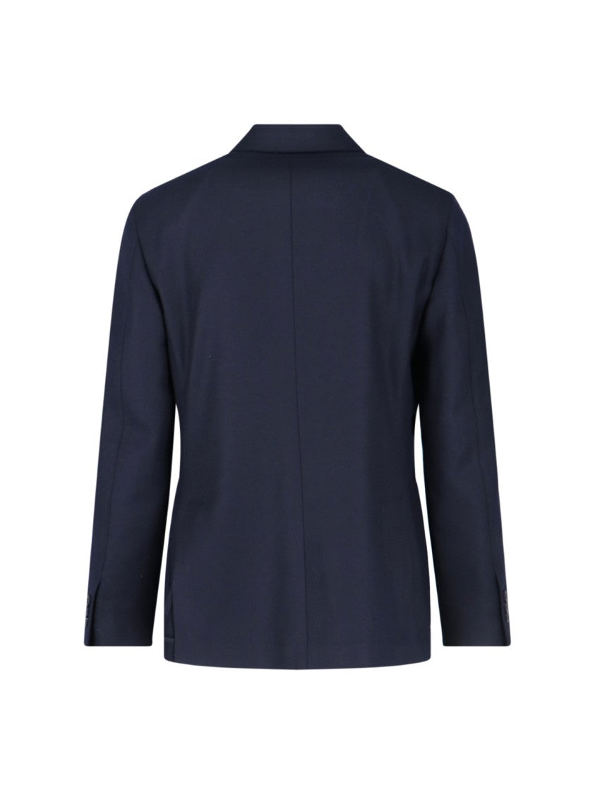 Lardini Double-Breasted Blazer – Navy