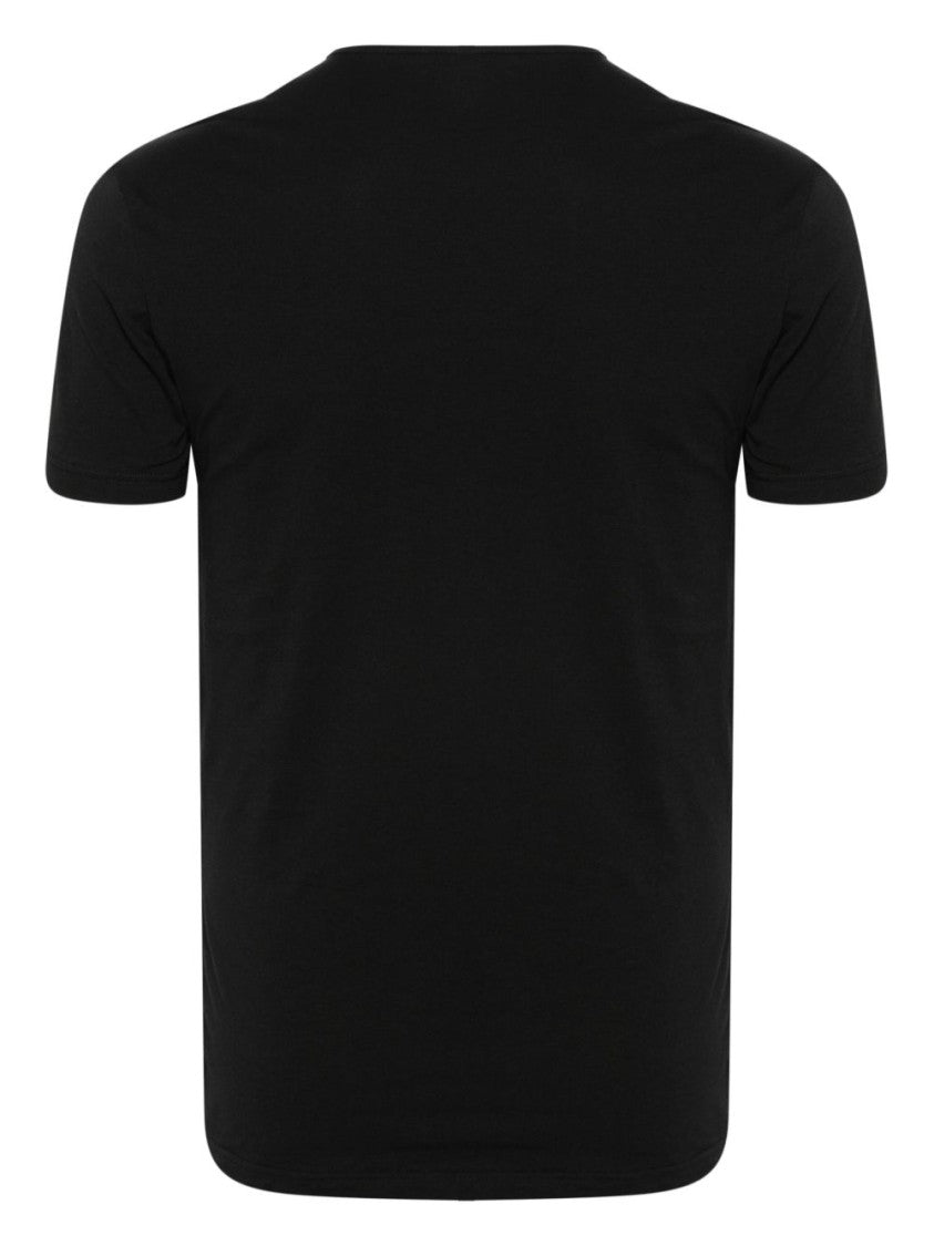 Versace Two-Piece Cotton Blend T-Shirt Set With Medusa Head Print