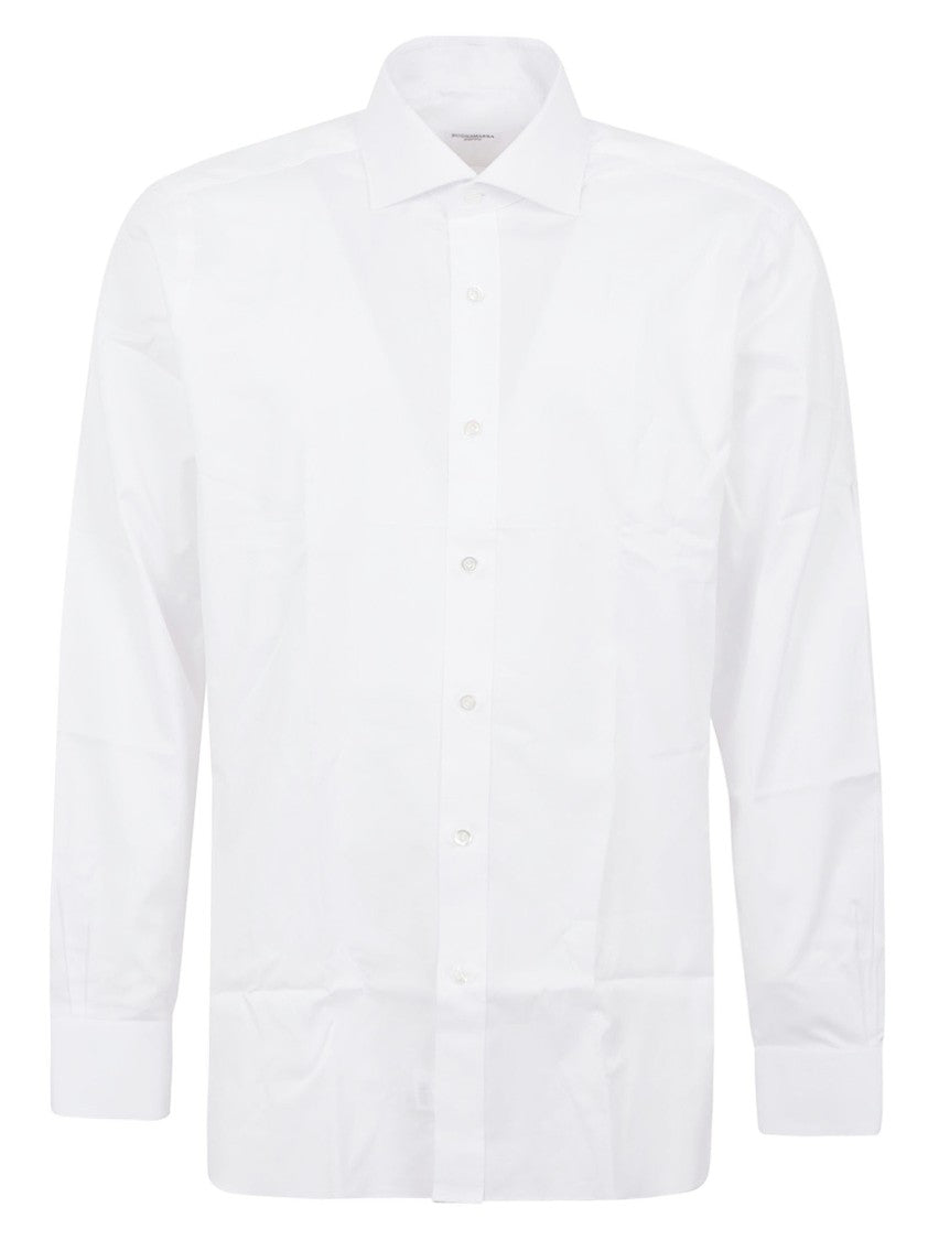 Buonamassa Classic Cotton Shirt With Design And Fit