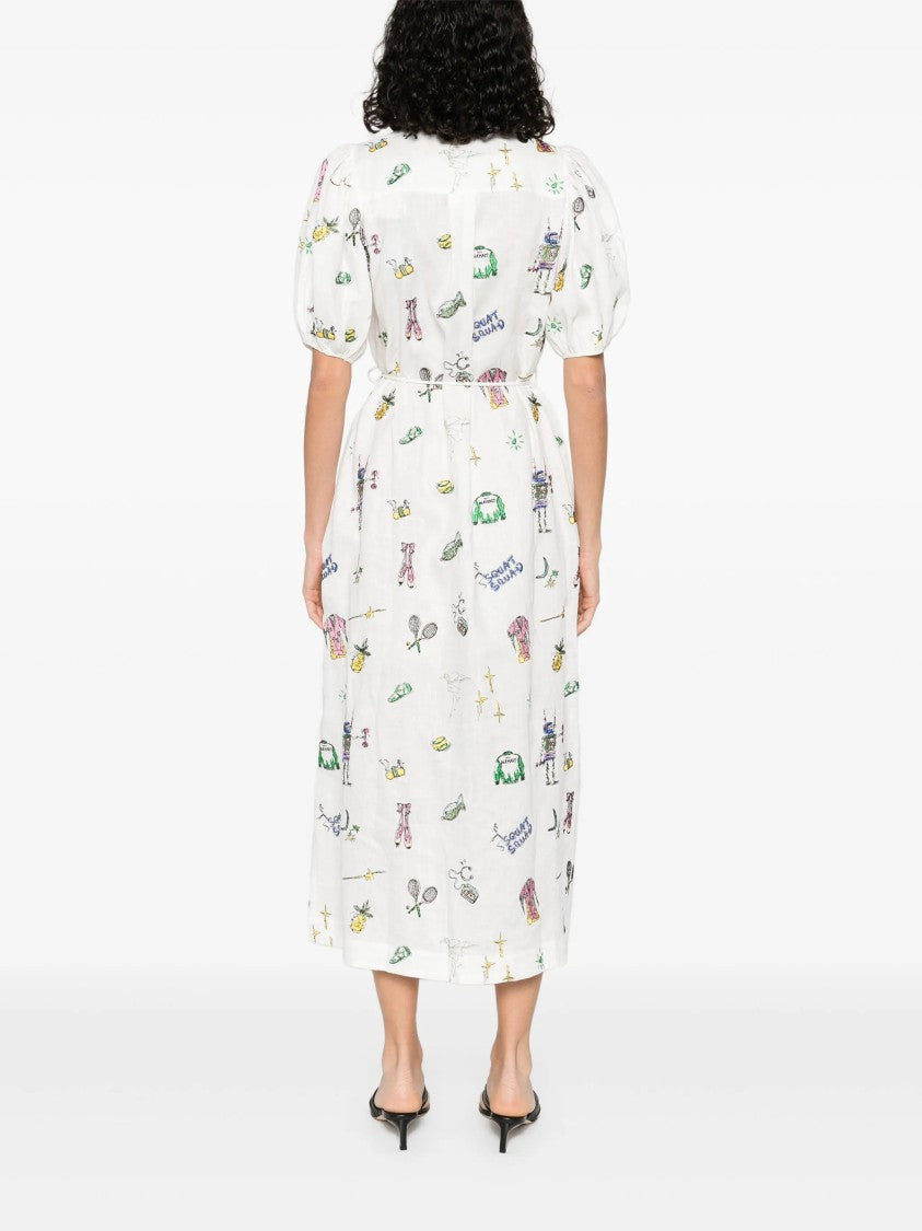 Alemais Salve Terrah Midi Dress