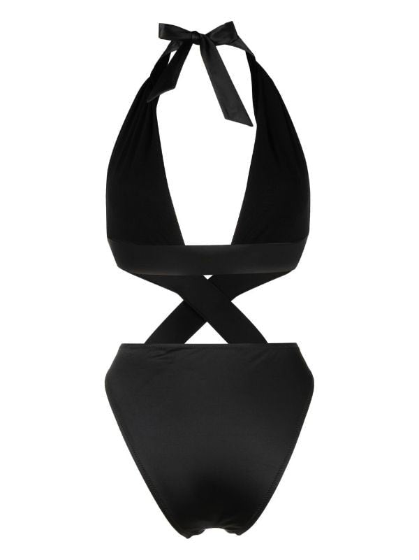 Versace Medusa Tie-Fastening One-Piece