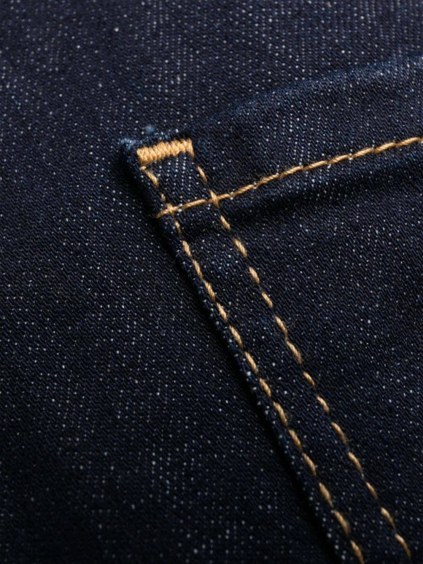 Dsquared2 Logo-Patch Slim-Leg Denim Jeans