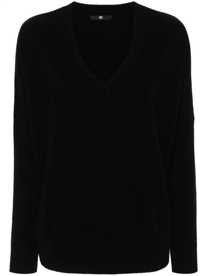 Max&Moi Relaxed Fit Cashmere Knit Pullover