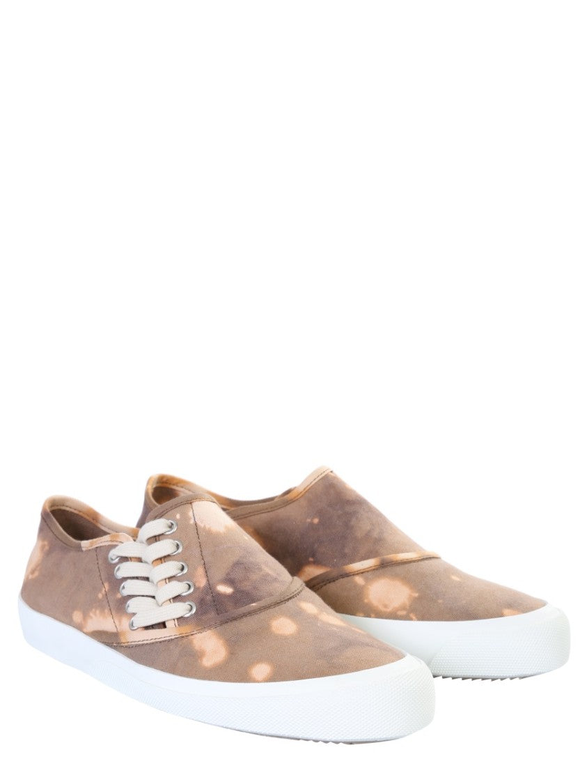 Maison Margiela Asymmetrical Tie-Dye Sneakers